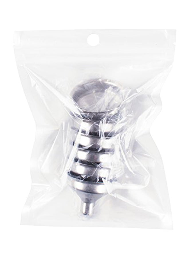 6-Piece Stainless Steel Mini Funnel Silver 500grams