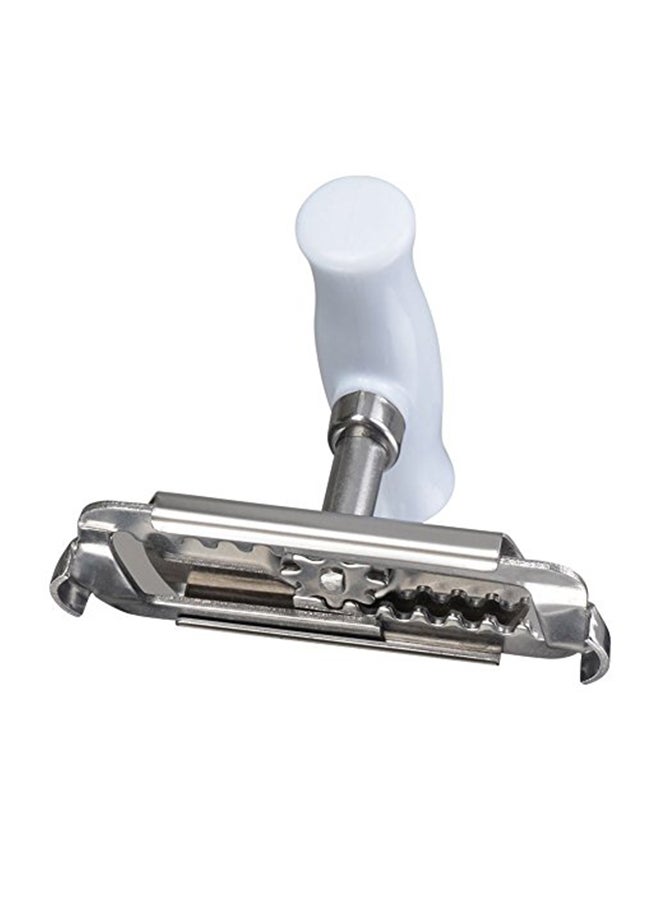 Stainless Steel Arthritis Jar Opener White/Silver