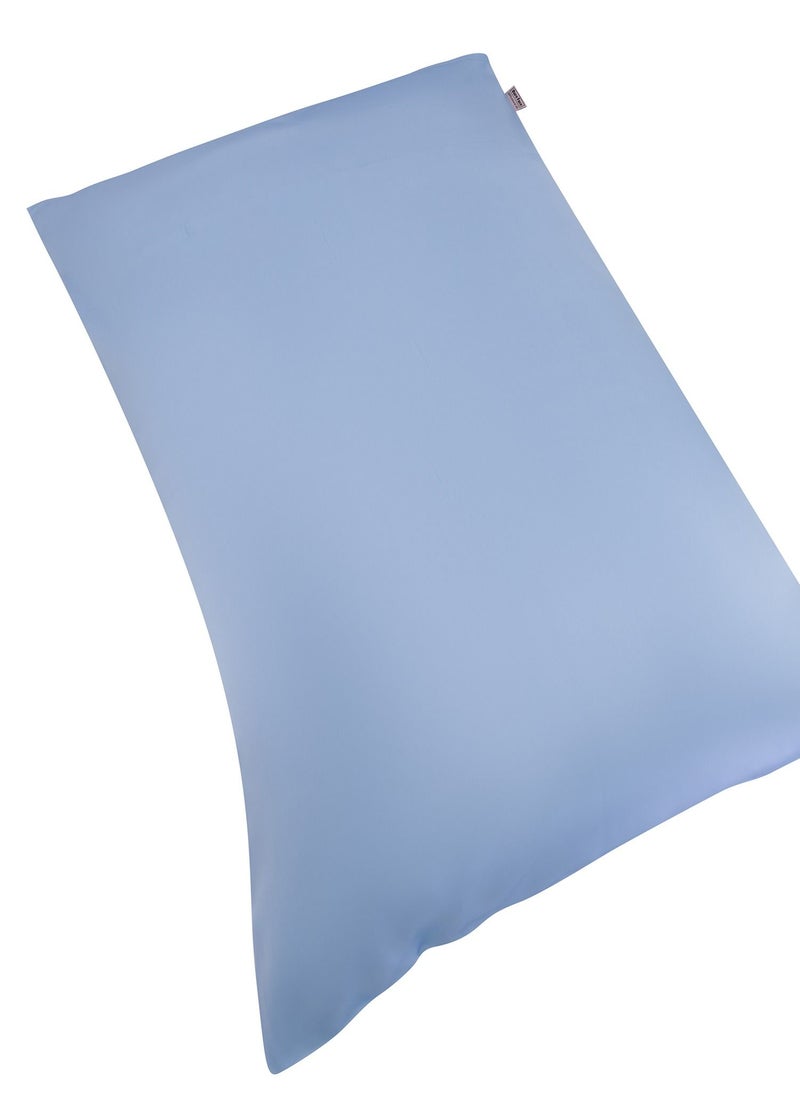 Mulberry silk Regular size Blue Pillowcase