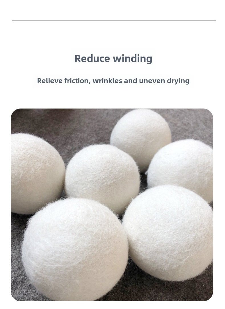 Dryer Balls Sheep Wool New Zealand Wool 6 Wool Balls Included