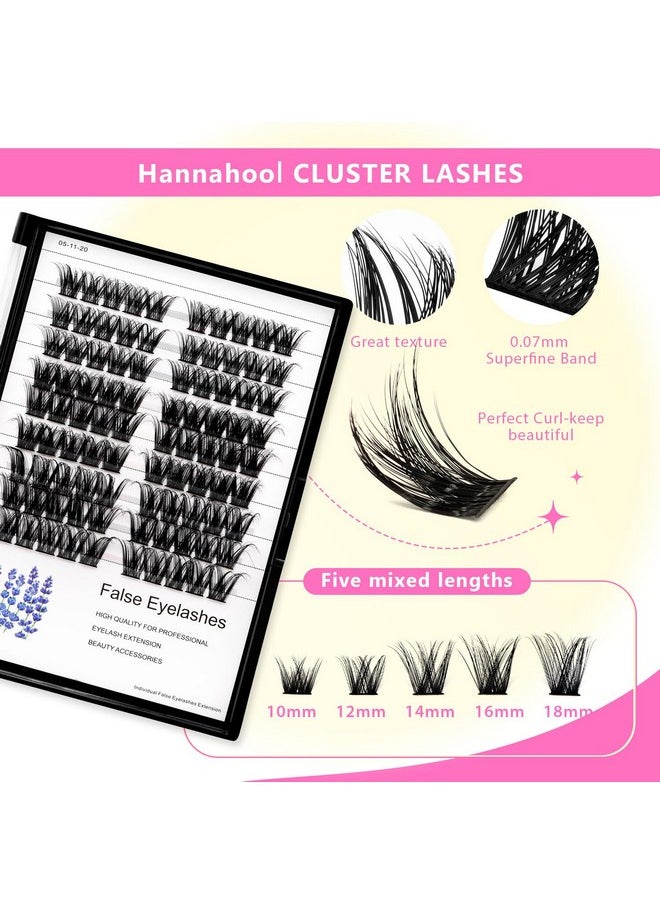 90Pcs 8-18Mm Available Grafted Thickness 0.07Mm Wide Stem Individual False Eyelashes Dramatic Look Cluster Volume Eye Lashes Extensions (12Mm)