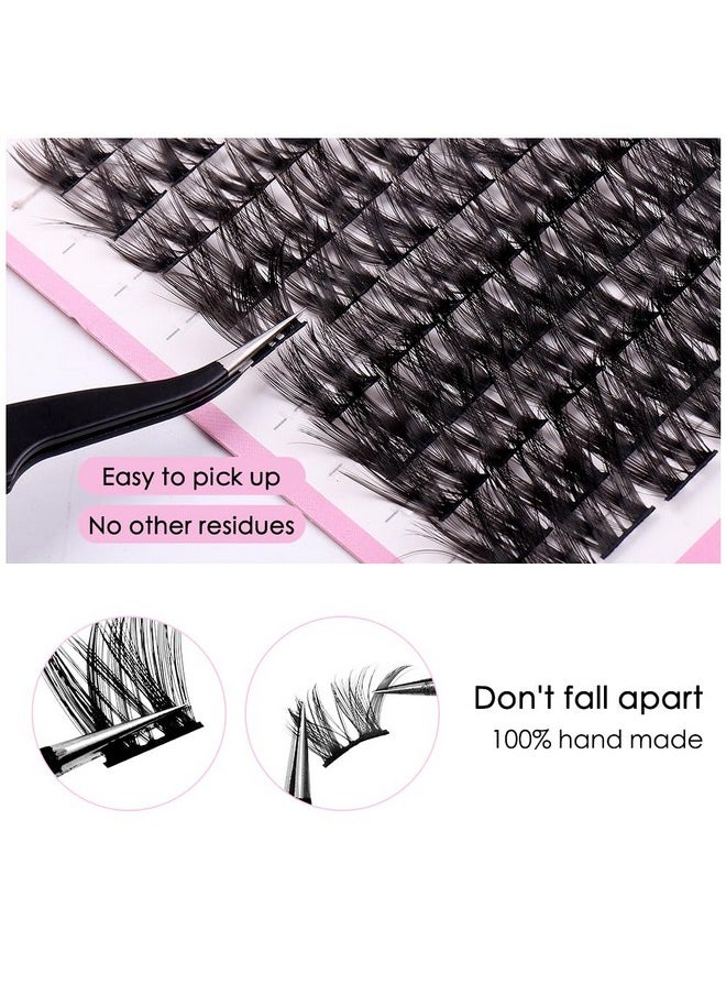 80 Pieces Eyelash Clusters - Wispy Lash Clusters, Individual Lashes, Mixed Lash Clusters, False Eyelash Extensions, Diy Lash Extension For Self Application At Home, C Curl- 60D - 0.05D - 10-14Mm