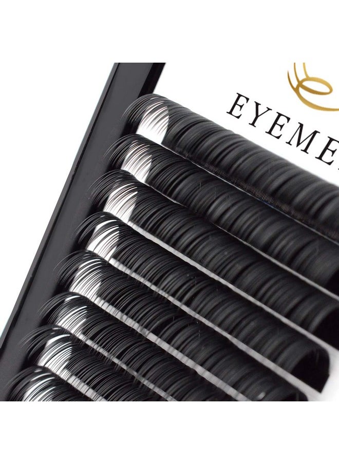 H Extensions 0.07 C Curl Natural Faux Mink Eyelash Extensions Individual Lashes Extension 16Mm Tray Salon Use By Eyemei