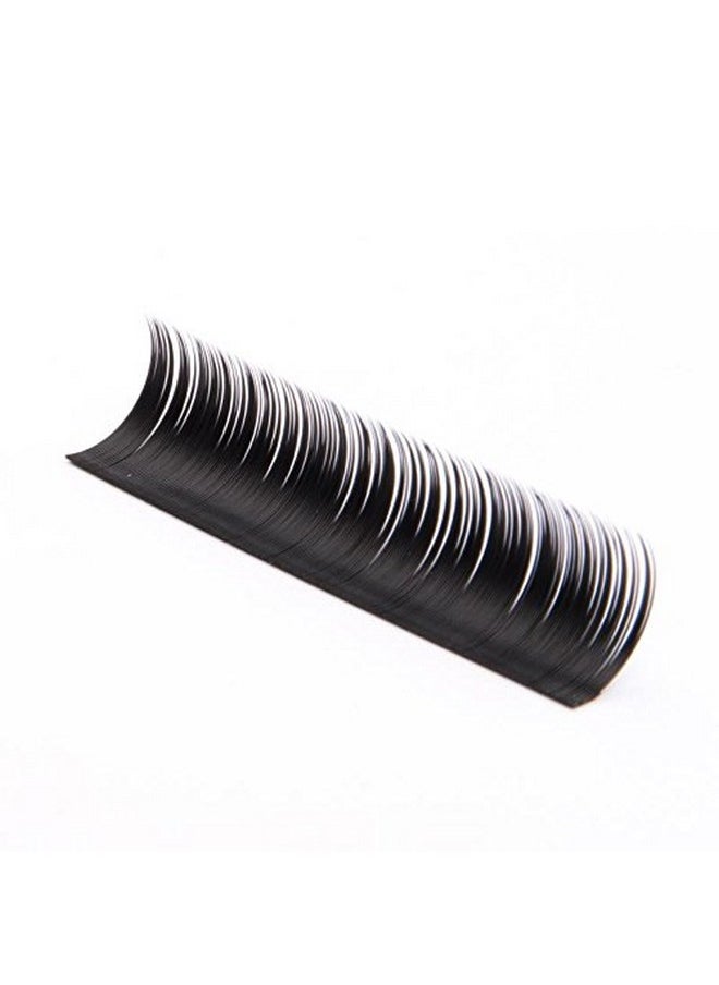 H Extensions 0.18 C Curl Natural Faux Mink Eyelash Extensions Individual Lashes Extension 14Mm Tray Salon Use By Eyemei