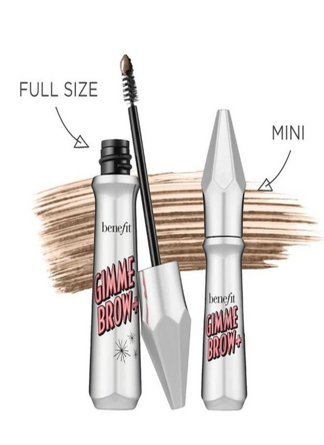 BENEFIT COSMETICS Gimme Brow + Blowout Set Shade 05 Cool Black Brown