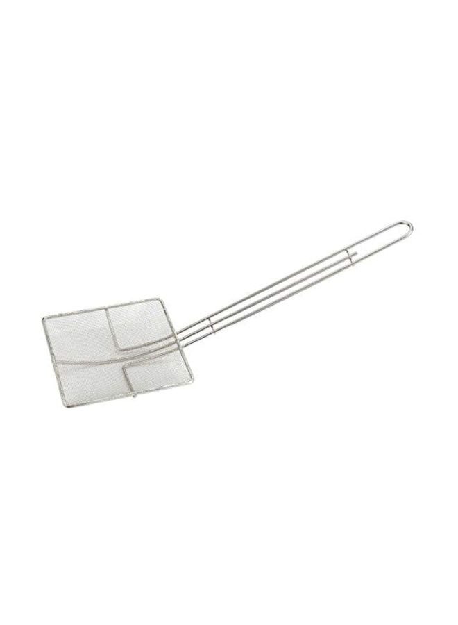 Square Mesh Skimmer Silver 6.5inch