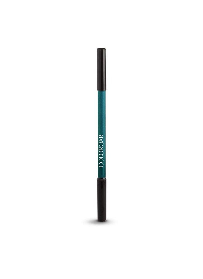 Just Smoky Kajal, Just Teal, 1.2G | Waterproof And Non-Transfer | Lasts Upto 12 Hours | Paraben Free