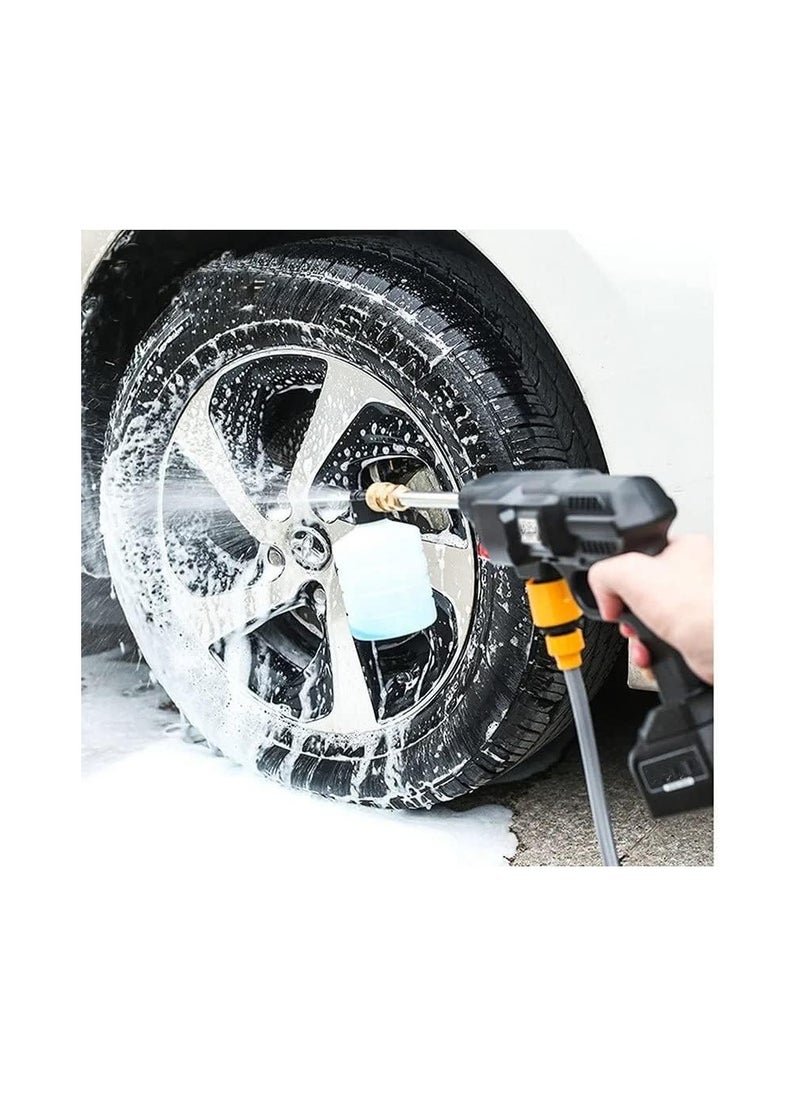 48V Cordless Pressure Washer Portable Pressure Cleaner Electric Handheld Power Washer Gun for Outdoor Use for Cleaning Car Watering Flowers Cleaning Floors