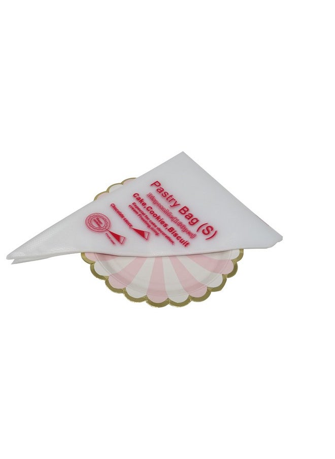 Pack Of 100 Disposable Cream Pastry Bag Cake Icing Piping Decorating Tool