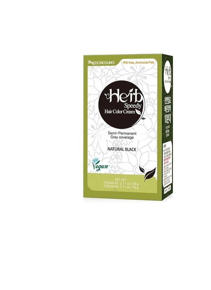 Herb Speedy Color Cream - Natural Black