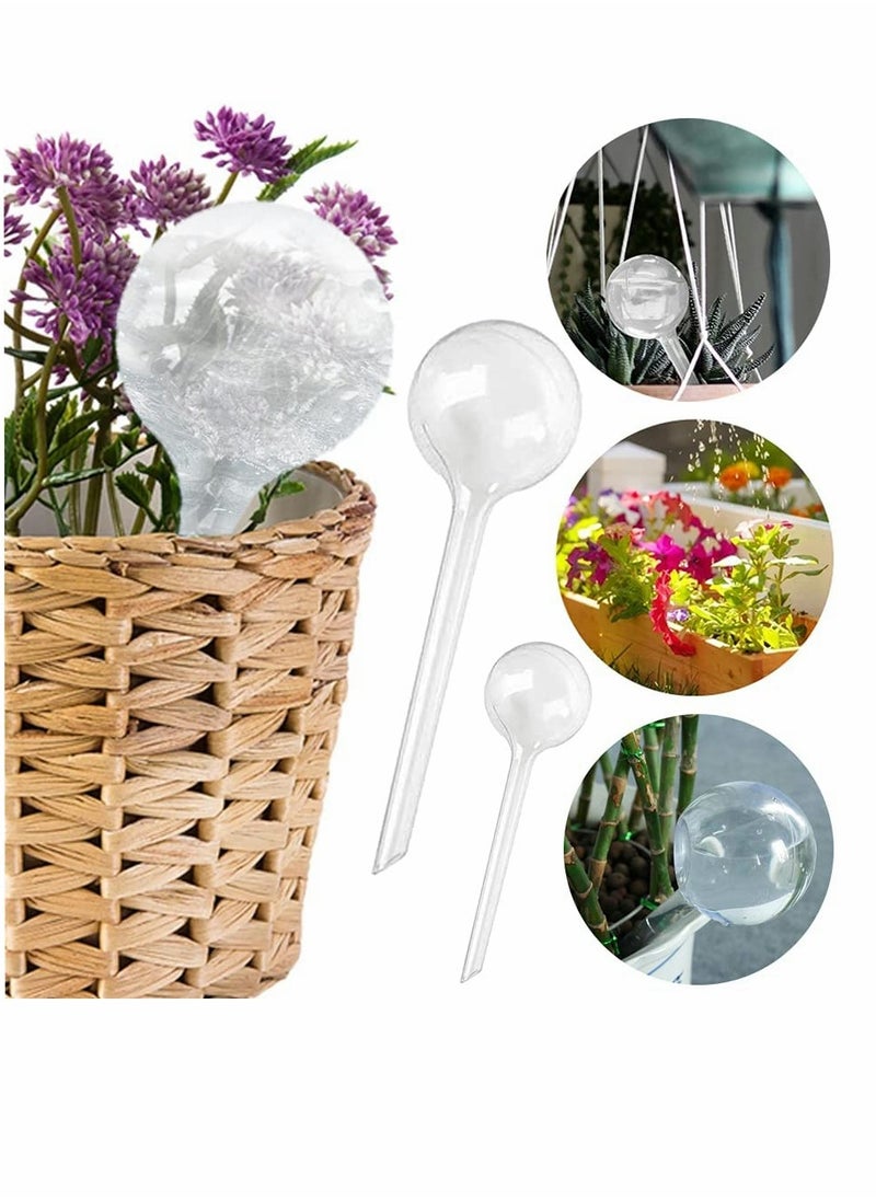 Plant Automatic Watering Globes, Plastic Transparent Bulb Type Device, Flower Self-watering Device for Garden Potted Indoor and Outdoor (12pcs)