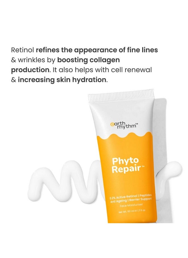 Phyto Repair Moisturizer With Vitamin C & Matrixyl For Glowing Skin | Hydrates, Moisturizes & Brightens Skin | For Dry, Dull And Pigmented Skin | Men & Women - 50 Gm