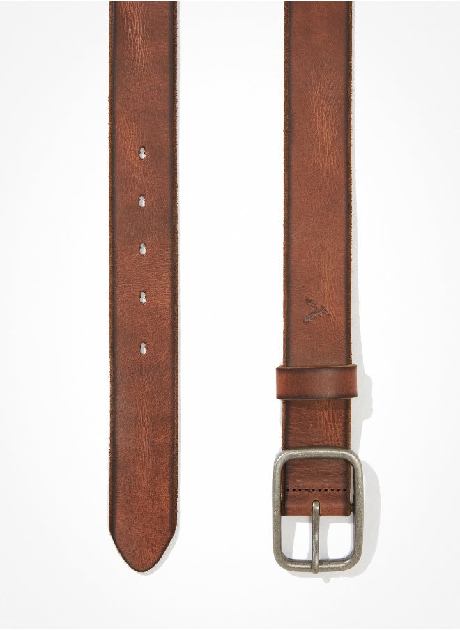 AEO Raw Edge Leather Belt