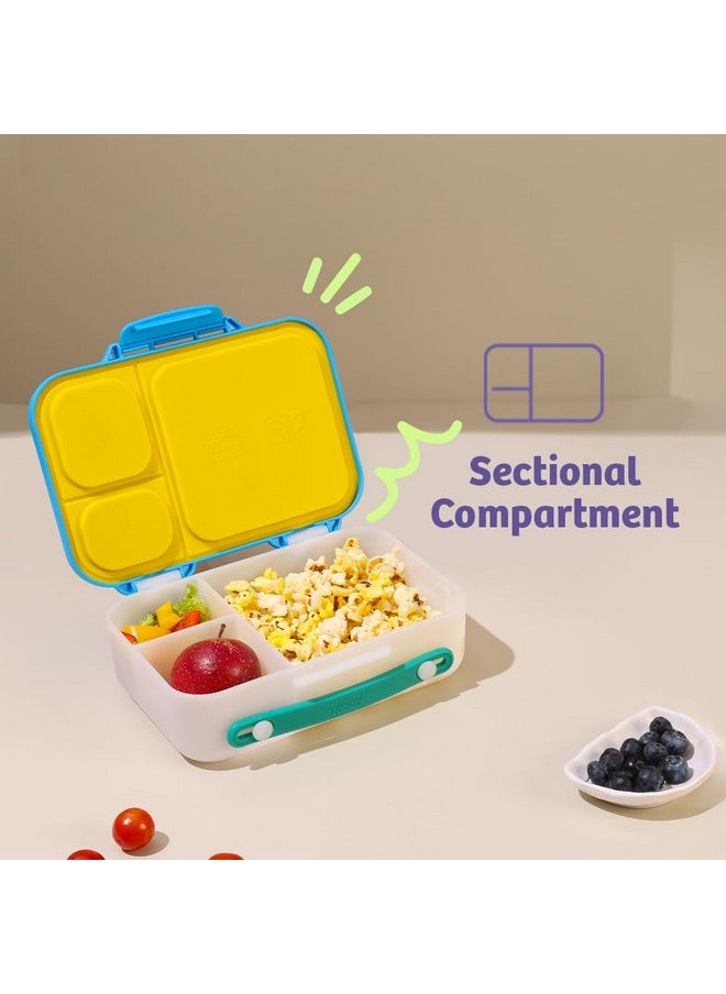 Munchbee Tritan Lunch Box Chatter Box - 2 Years Brand Warranty | Lunch Box For Kids | Tiffin Box For Kids | Lunch Box For School