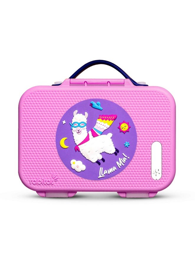 Munchbee Tritan Lunch Box Chatter Box - 2 Years Brand Warranty | Lunch Box For Kids | Tiffin Box For Kids | Lunch Box For School