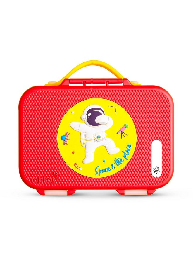 Munchbee Tritan Lunch Box Shyguy - 2 Years Brand Warranty | Lunch Box For Kids | Tiffin Box For Kids | Lunch Box For School