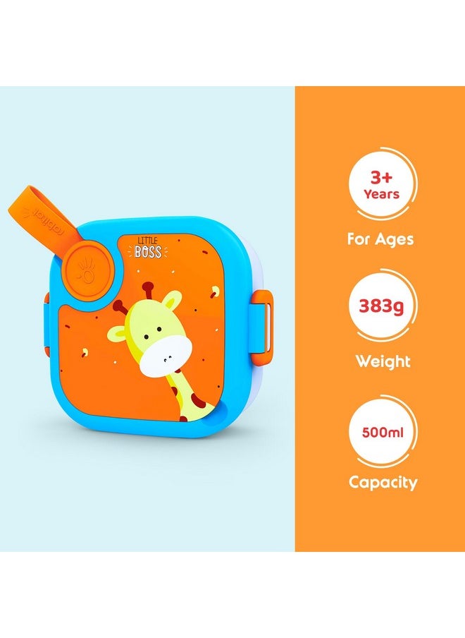 Lunchmate Mini Stainless Steel Lunch Box Little Boss 500 Ml - 2 Years Warranty | Steel Lunch Box For Kids | Snack Box | Stainless Steel Lunch Box