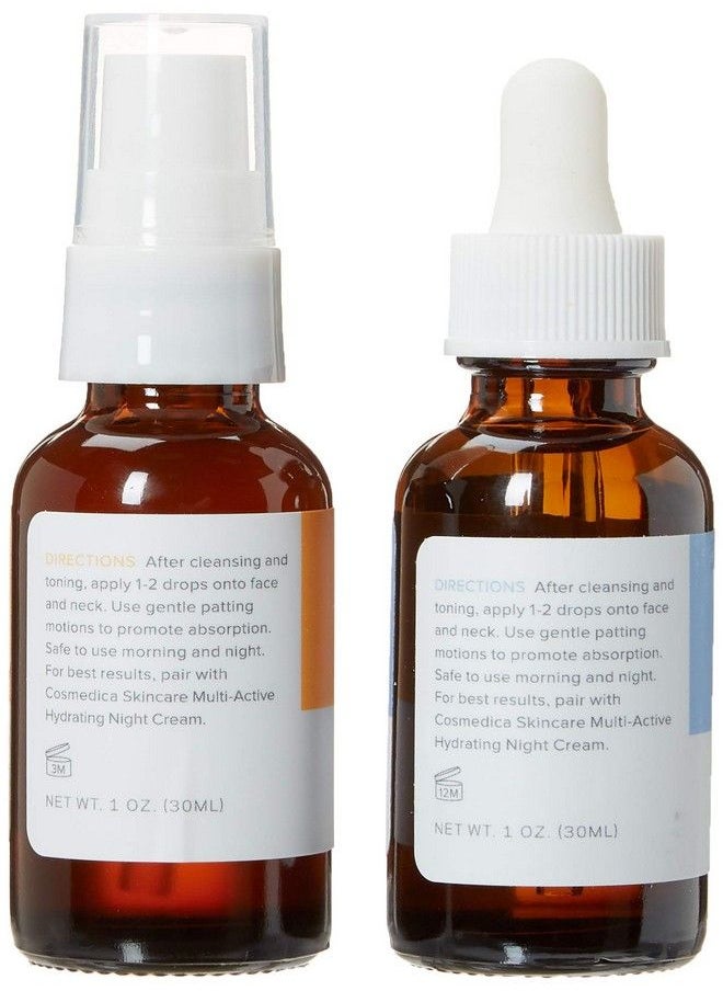 Cosmedica Skincare Set- Vitamin C Super Serum and Pure Hyaluronic Acid