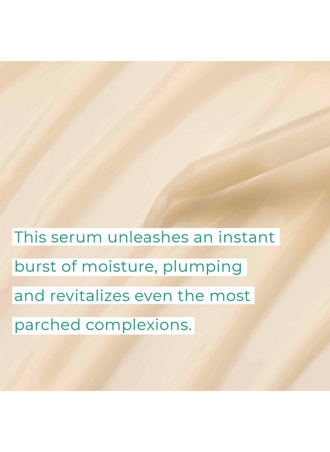 Triple-Plump Coconut Milk Serum - Moisturize, Plump, & Revitalize With Hyaluronic Acid, Polyglutamic Acid, Microsilver, & Coconut Complex (30 Ml / 1 Fl Oz)