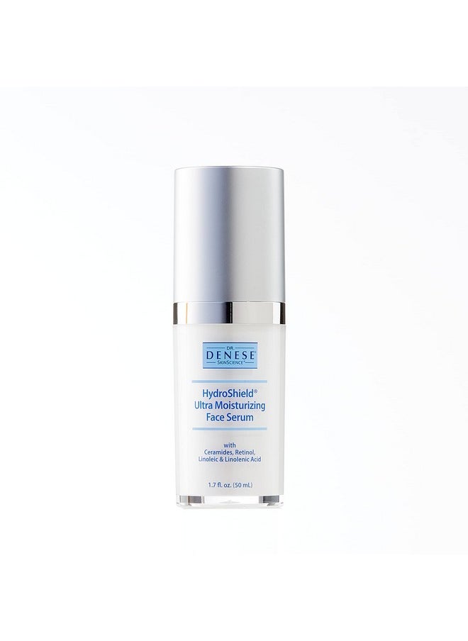 Skinscience Hydroshield Ultra Moisturizing Face Serum Locks In Moisture With Retinol & Ceramides - Reduce Appearance Of Wrinkles, Increased Hydration & Tightness - Cruelty-Free -1.7Oz