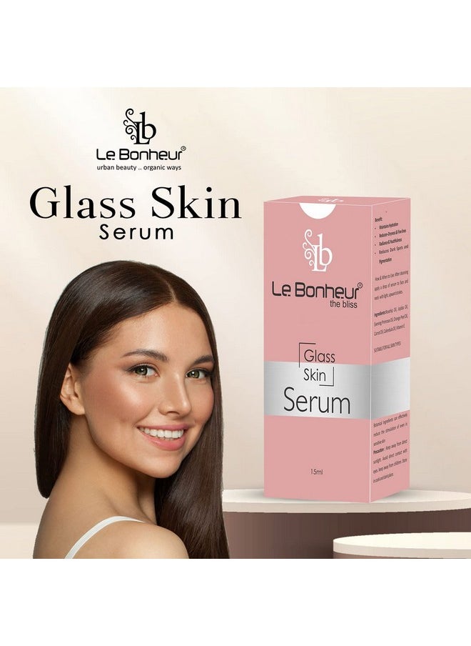 Le Bonheur Glass Skin Serum Serum To Reduces Dark Spots And Pigmentation (15 Ml)