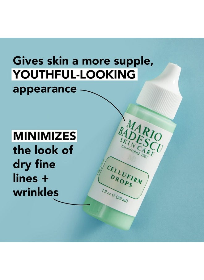 Cellufirm Drops For Combination, Dry And Sensitive Skin, Anti-Aging Serum With Collagen & Elastin, Softens The Look Of Fine Lines & Wrinkles, 1 Fl Oz