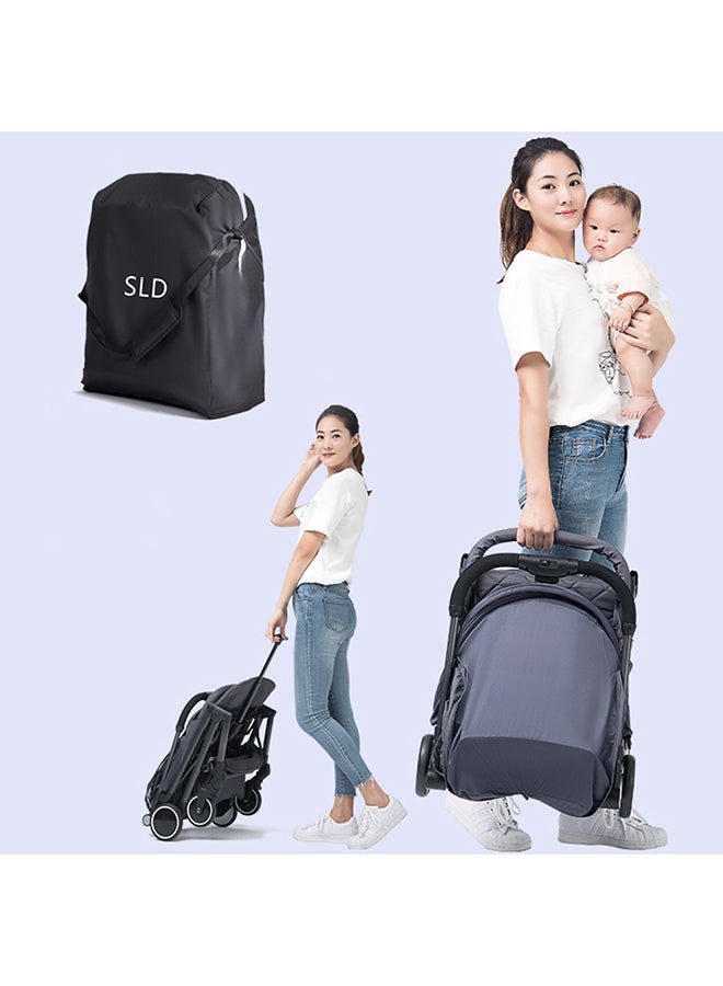 Travel Lite Stroller With Alameda Diaper Backpack - Large With Hooks Grey