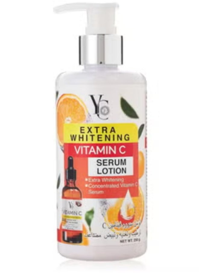 Extra Whitening Vitamin C Serum with Lotion 250g