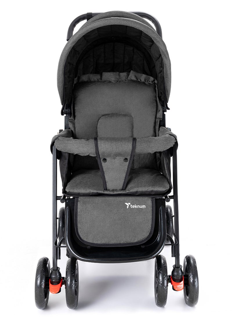 Double Stroller Combo - Dark Grey