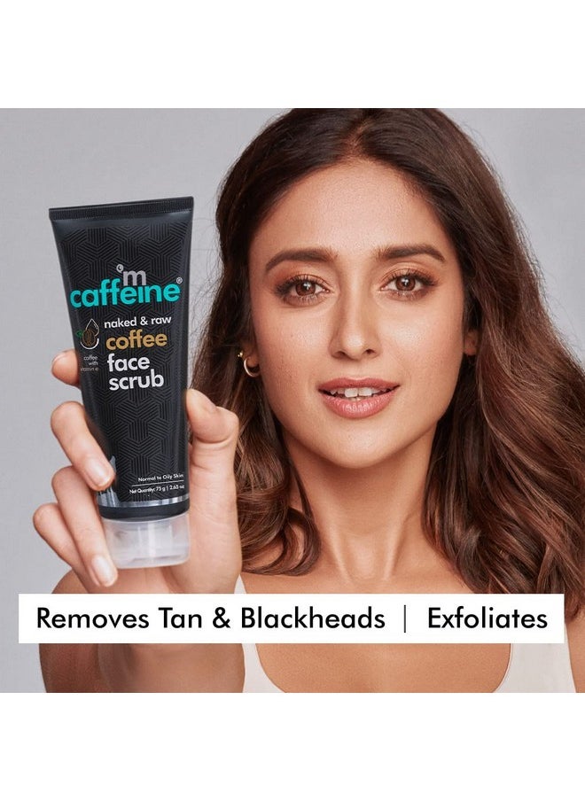 Face Wash Combo Pack With Face Scrub (75Ml Each) | Pack Of 2 Coffee Face Care Kit For Pollution Control & Tan Removal