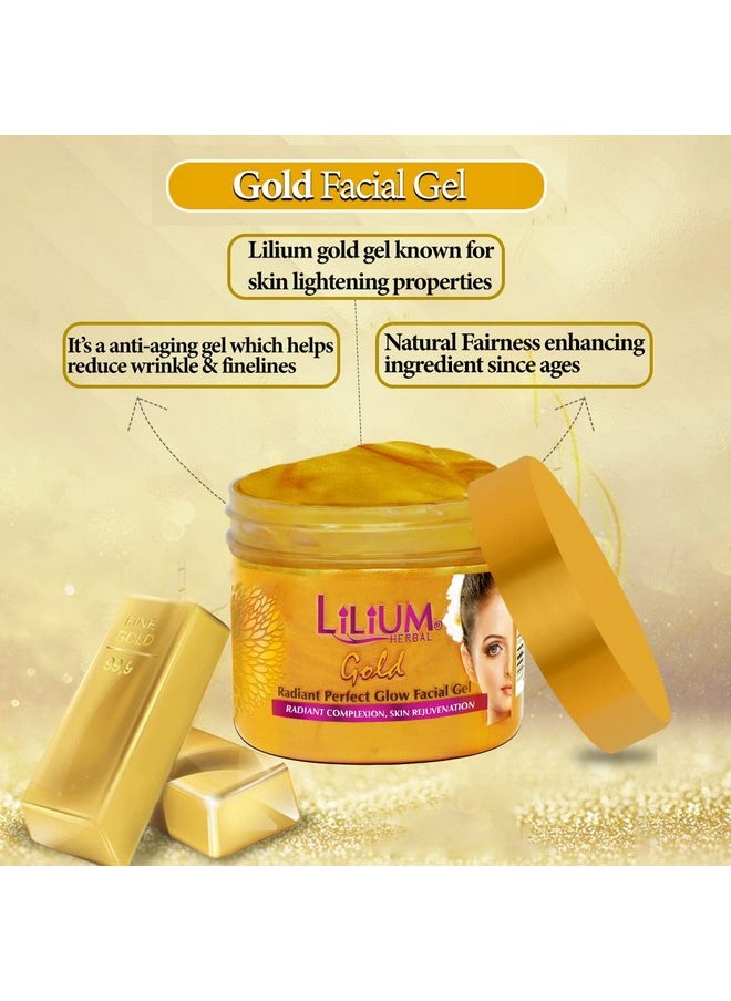 Herbal Radiant Perfect Glow Gold Facial Gel (900 Ml)