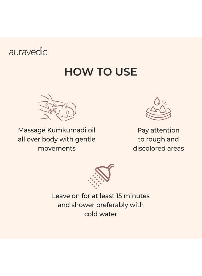 Body Oil For Glowing Skin 200Ml Kumkumadi Tailam Body Massage Oil For Full Body Kumkumadi Oil Body Oil After Bath For Daily Use Body Oil For Women Men