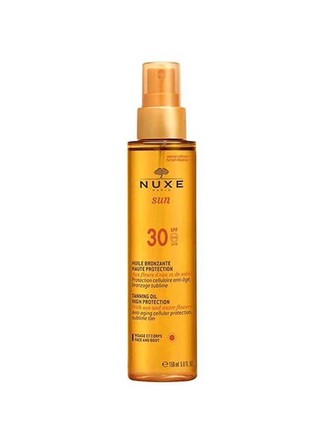 Sun Tanning Oil Spf 30 Clear 150ml