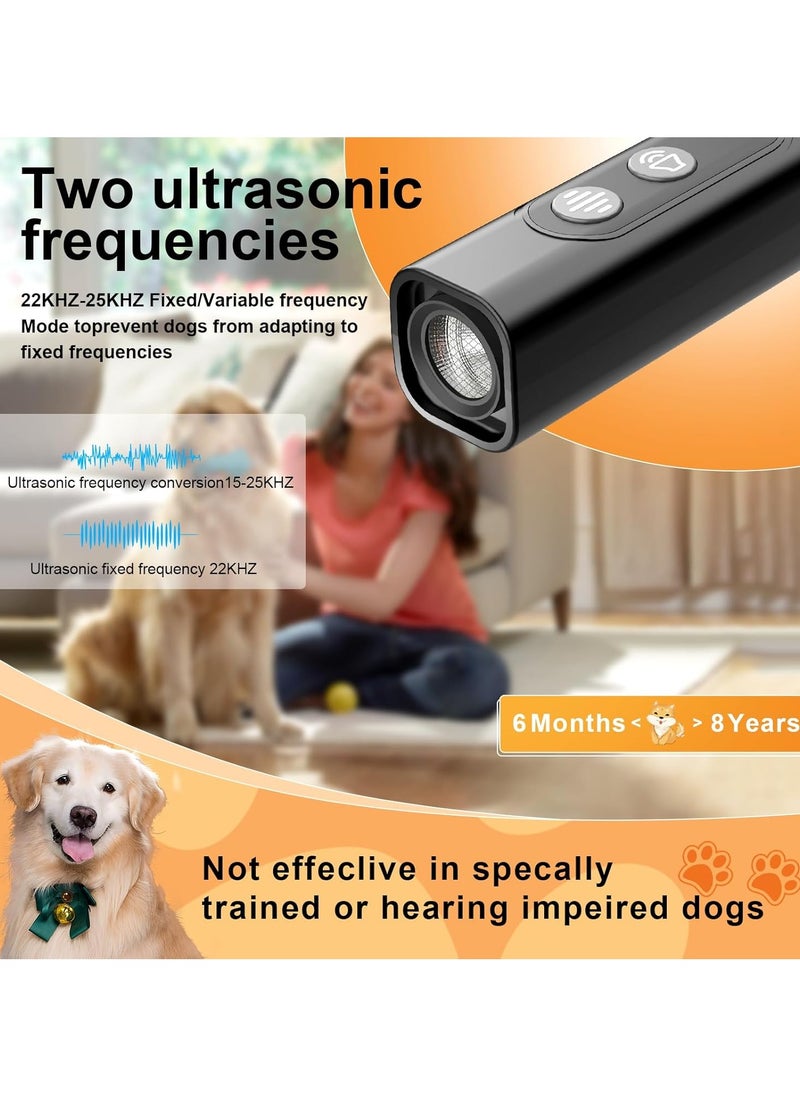 Anti Barking Device for Dogs - Dog Bark Deterrent Devices for Stopping Bad Dog Behavior - Ultrasonic Dog Bark Deterrent, Refuse to Shout and Slap - Best Anti Barking Device Rechargeable