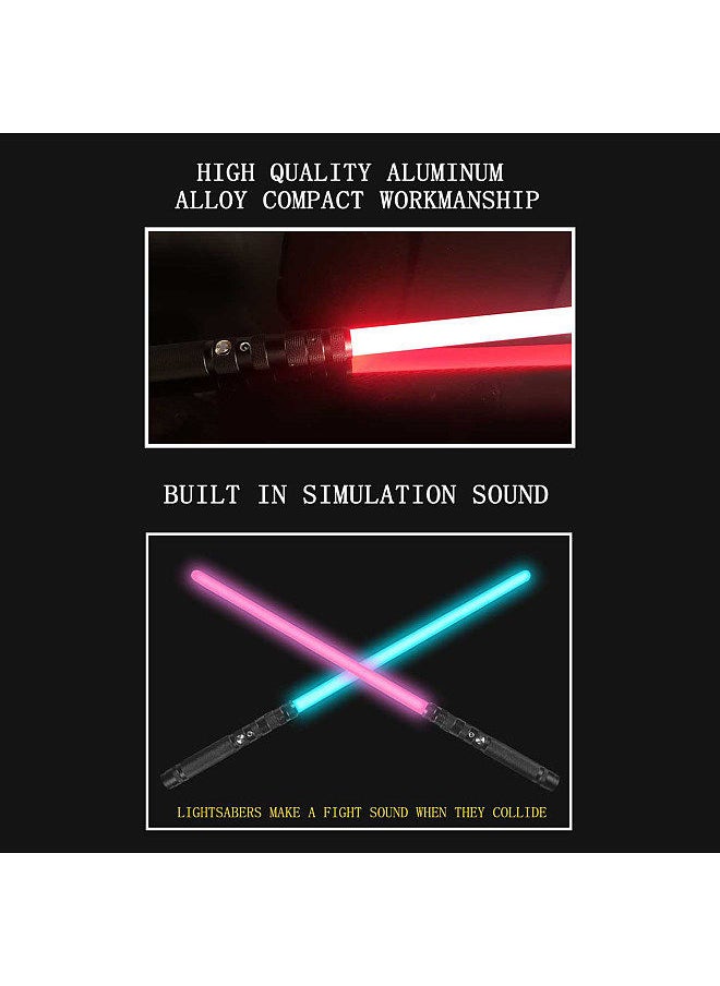 LED Light Saber Rechargeable Lightsaber with Sound Seven Color Lights