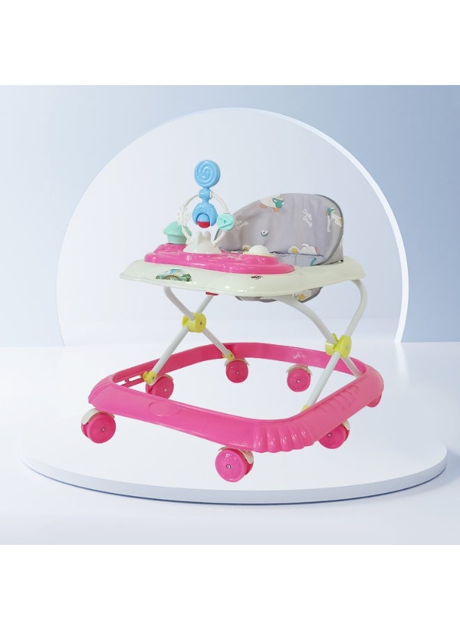 A Simple Compact Foldable Baby Walker with Music and Games