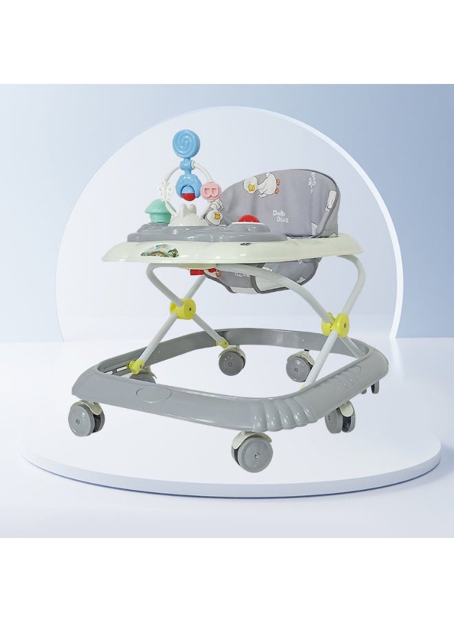 A Simple Compact Foldable Baby Walker with Music and Games