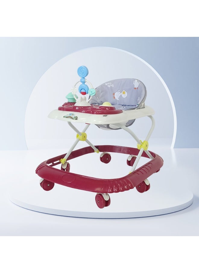 A Simple Compact Foldable Baby Walker with Music and Games