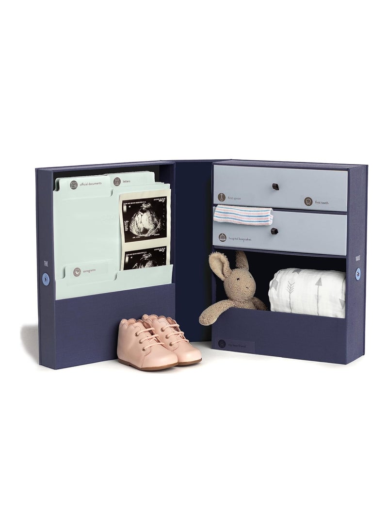 Baby Keepsake Box, Blue