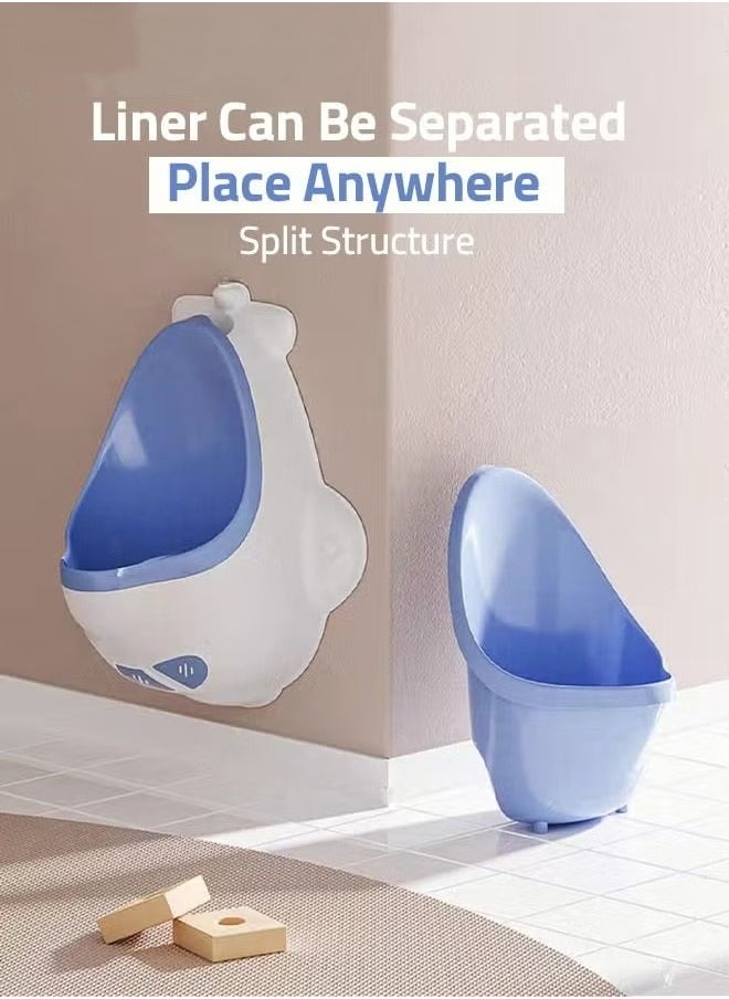 Airplane Potty Training Urinal for Toddler Boys Toilet with Funny Aiming Target Detachable