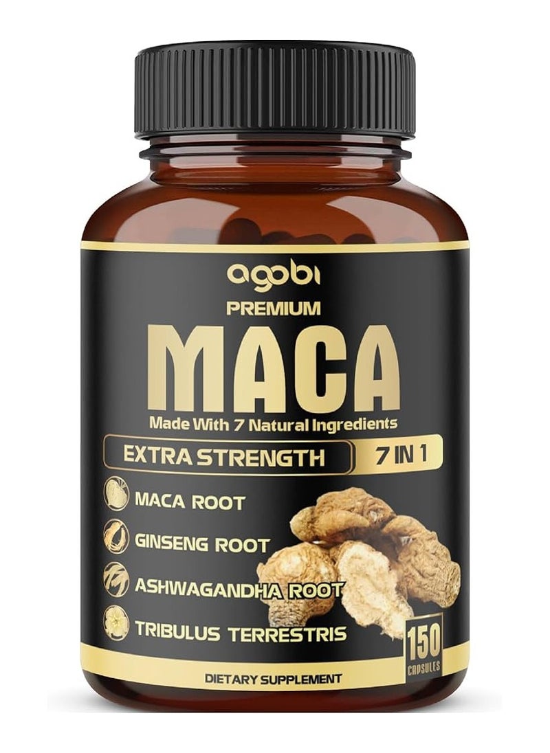 agobi 7in1 Premium Maca Root 150 Capsules