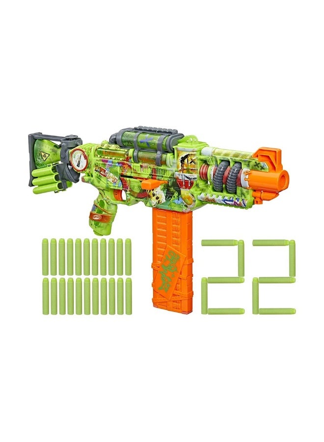 Zombie Corrupter Dart Blaster With 22 Elite Darts