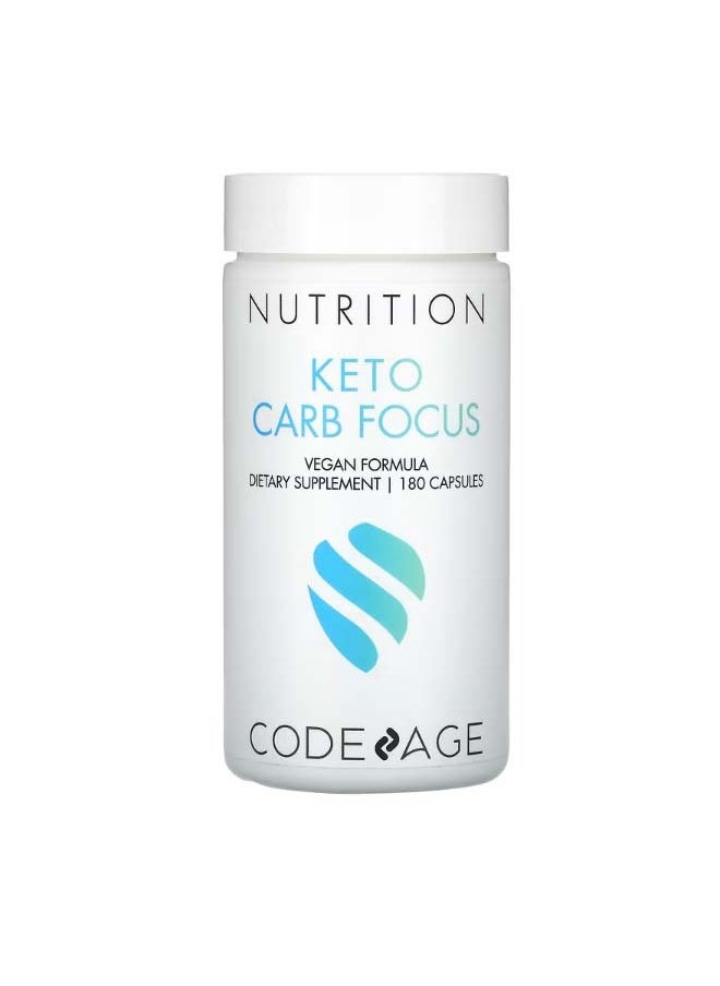 Keto Carb Focus 180 Capsules