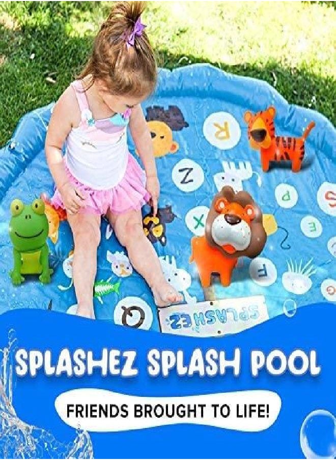 Mold Free Bath Toys for Babies and Toddlers, Animal No Hole Bath Toys, Non Squirting Bath Toys no Mold for Tub,Beach,Pool, BPA-Free, Dishwasher-Safe, Infant Bath Toys No Holes 0 1 3 6 12 18 Months