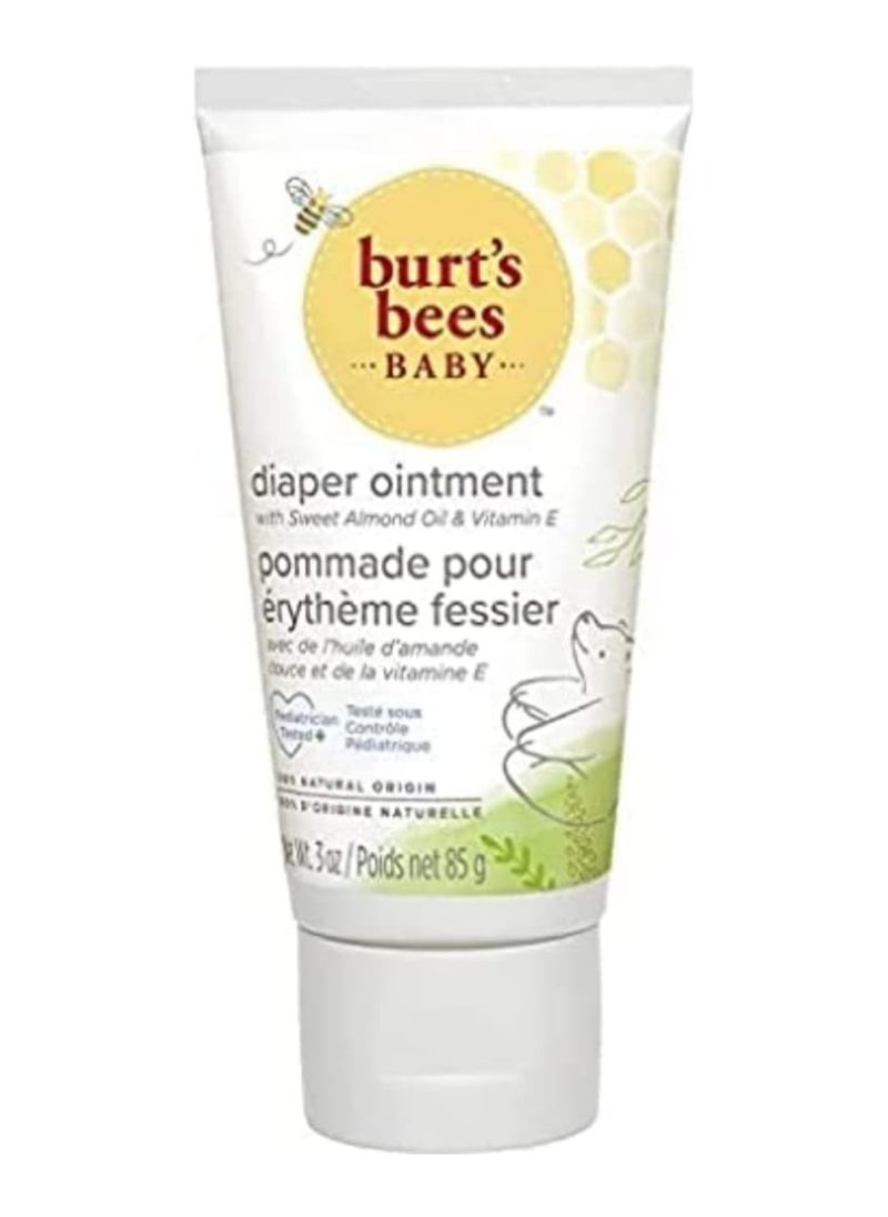 Burt’S Bees Baby Nappy Cream, Diaper Ointment For Nappy Rash, With 40% Maximum Strength Zinc Oxide, 85G