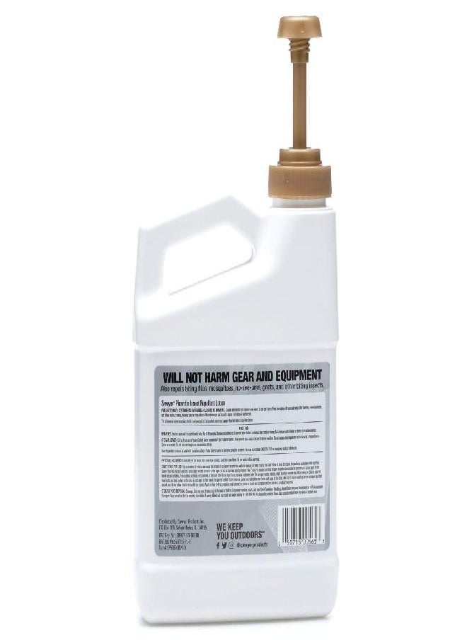 Sawyer Products SP565 Premium Insect Repellent with 20% Picaridin, 1-Quart Lotion Pump Dispenser,White