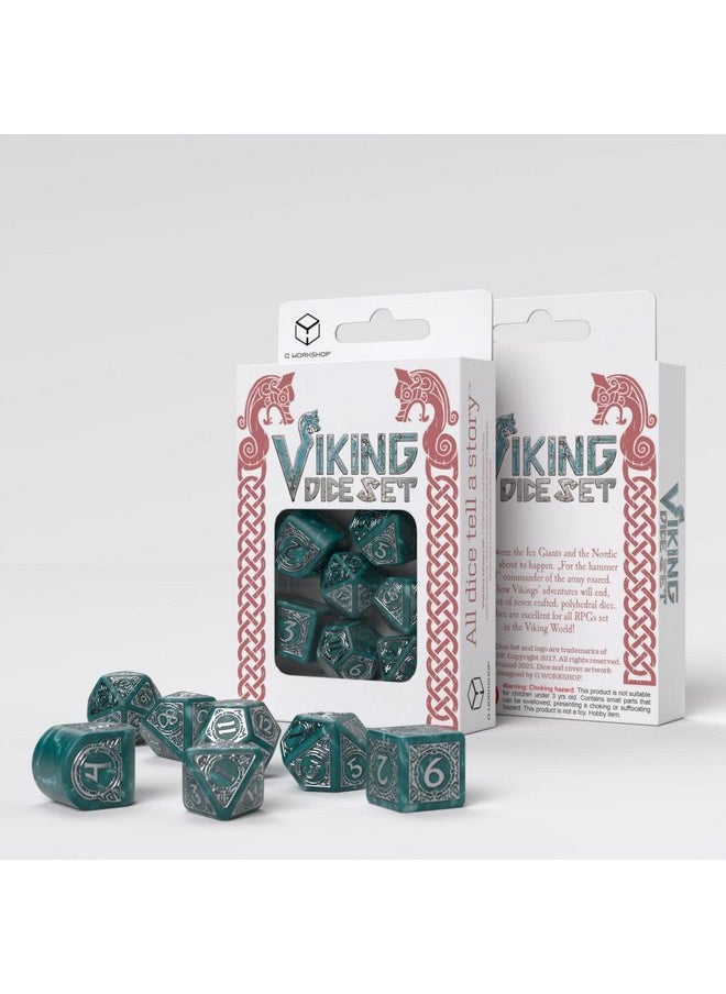 Q-Workshop Viking Rpg Dice Set Mjolnir