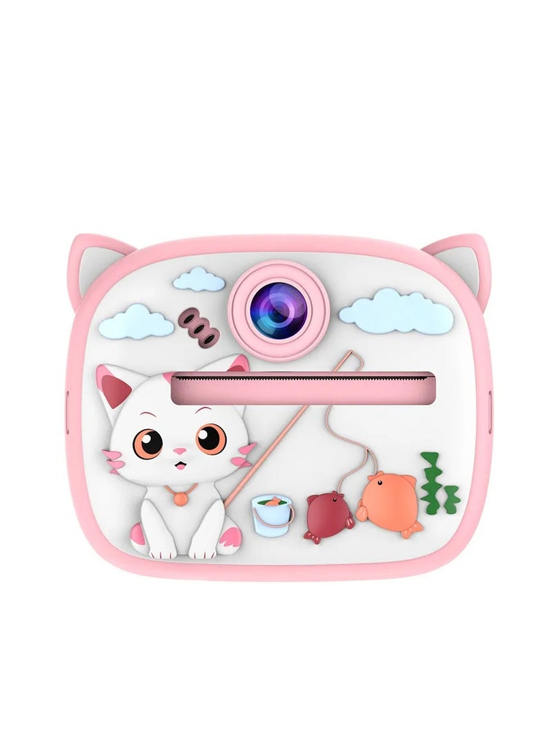 Children's Toy Digital Camera 1080p HD Screen Outdoor Toy Birthday Gift Polaroid HD Mini Print Camera Children's Digital Video Camera