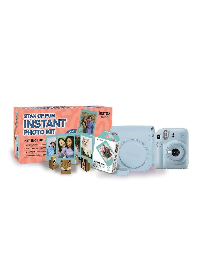 Instax Stax Of Fun Instant Photo Kit (Pastel Blue)