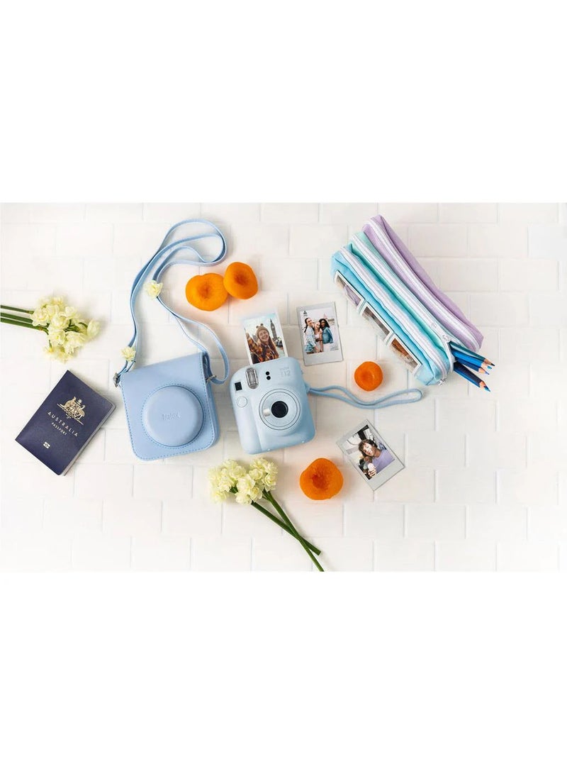 Instax Mini12 Creative Traveller Instant Photo Kit (Pastel Blue)